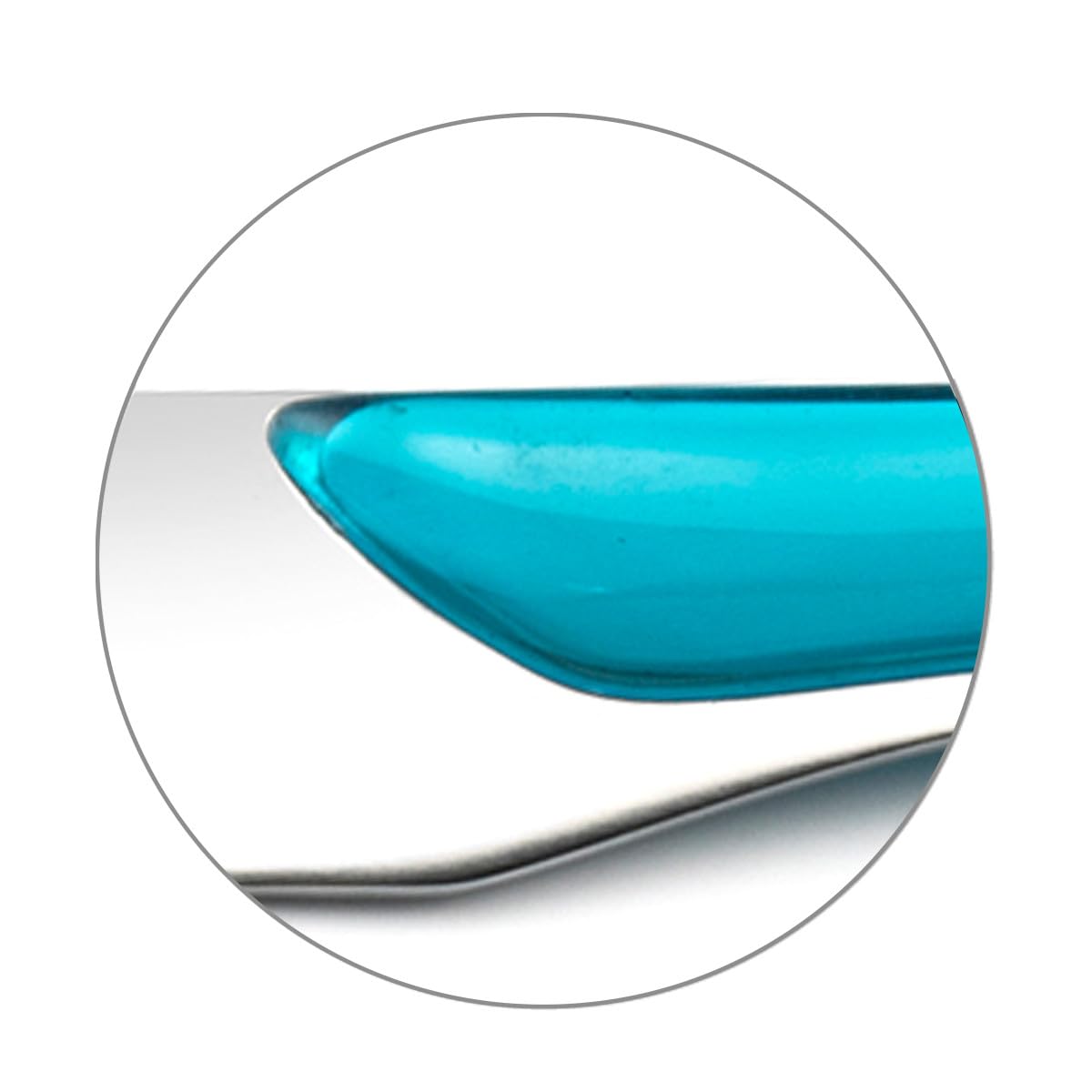 AMEFA - Ménagère 32 couverts de table pour 8 personnes - Eclat - Acier inoxydable 18/0, Finition Brillante - Bleu Turquoise