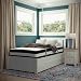 Flash Furniture Capri Comfortable Sleep 12 Inch Foam and Pocket Spring Mattress, Twin Mattress in a Box