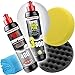 Produktbild Detailmate Auto Politur Set - Menzerna 250ml: Autopolitur Heavy Cut Compund HCC400 + Super Finish Plus SFP3800 + 3x Menzerna Polier Pad 150mm + flauschiges Mikrofaser Poliertuch 40x40cm