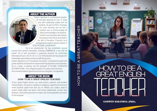 HOW TO BE A GREAT ENGLISH TEACHER (English Edition)