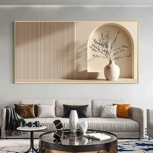 Affiche murale sur toile salon moderne déco grand format 60x120