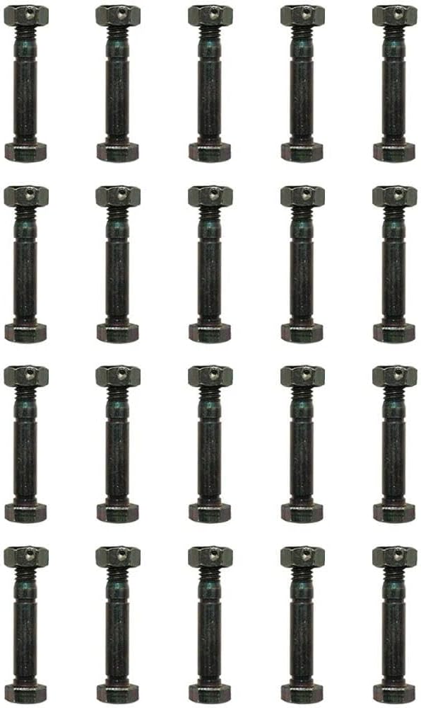 for Qty 20: 2" x 5/16" Shear Pin with Nut Fits for Ariens Replaces 510015