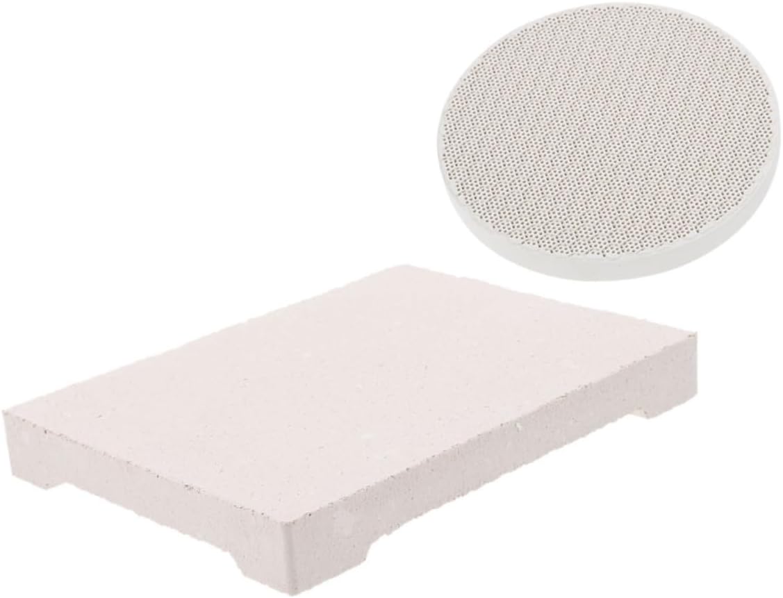 2pcs Round Gypsum Soldering Board for Jewelry Welding Honeycomb