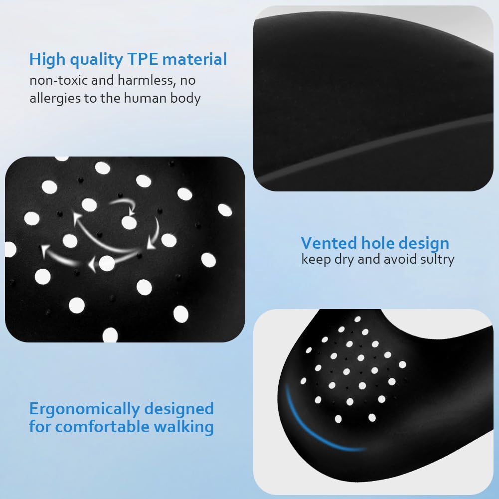 LOPHE Protector Zapatillas, 4 Pares Crease Protector para Prevenir Arrugas de Zapatos, Antiarrugas Zapatillas, Punteras Zapatos para Prevenga Hendidura del Pliegue del Calzado Deportivo, L
