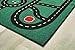 Carpets for Kids KID$Value 48.22 Go-Go Driving Play Rug 4ft x 6ft Rectangle Green