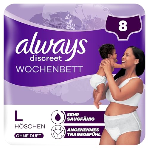 Always Discreet Wochenbett Höschen L
