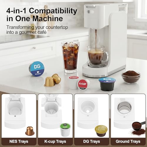 20-Bar 4-in-1 Espresso Coffee Maker