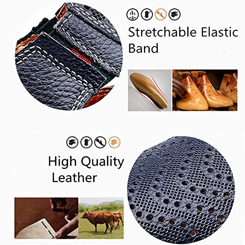 Asifn Mens Leather Driving Loafer Lightweight Slip-on Breathable Walking Boat Shoes Flat Slippers Outdoor Moccasin3