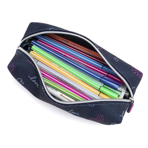 Mochila Estojo Escolar Ferrazzi Casual Feminina Love