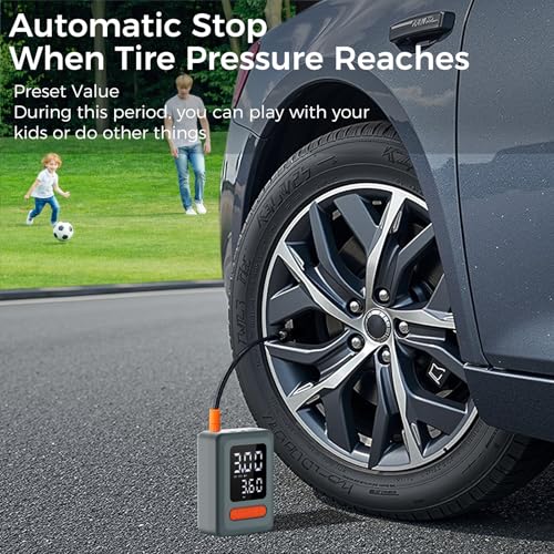Image of ApexNexus Tire Inflator Portable Air Compressor & Car Jump Starter (C9)