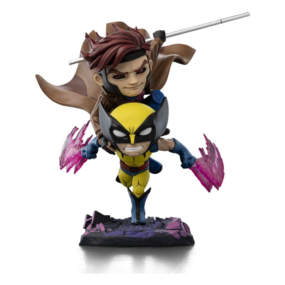 Iron Studios Collectible Statue Minico Gambit and Wolverine - X-Men 97 PVC Multicolor 9.1…