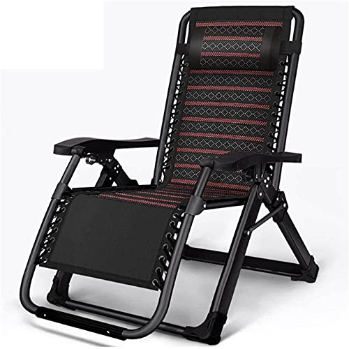 Zero Gravity Lounge Chair, Garden S, Wicker Reclining Chair Rest Midday, Home Seniors Summer Balcony Beach Courtyard Reclining Chair Relaxation Chair Lounge Chair #TOP26