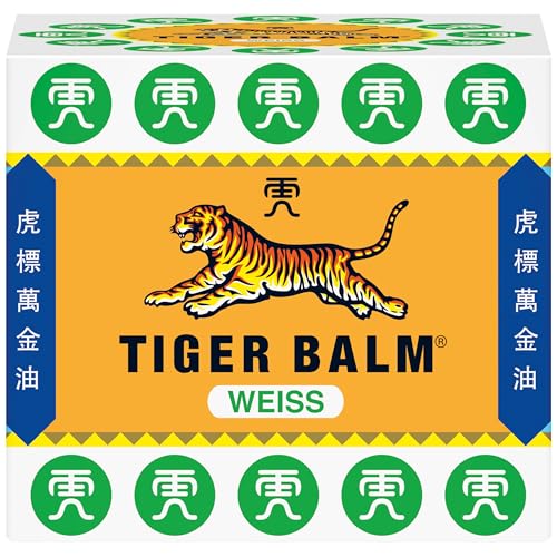 Erkältungssalbe Tiger Balm Weiß – Natürlicher Balsam gegen Erkältung