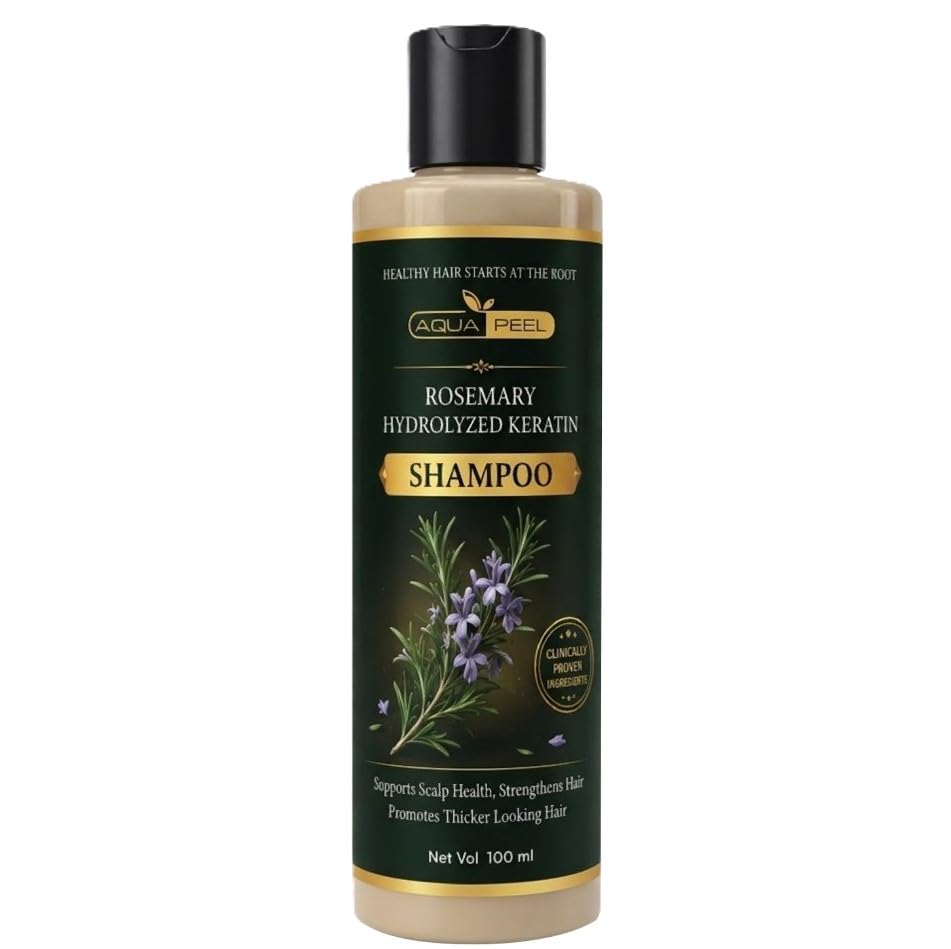 Rosemary Hydrolyzed Keratin Shampoo for Hair Fall Control & Hair Growth | Strengthens Hair, Nourishes Scalp & Promotes Thicker Looking Hair | Suitable for Men & Women | 100 ml-image-36