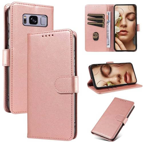 FMPCUON Cover per Samsung Galaxy S8,Premium Pelle PU Portafoglio con
