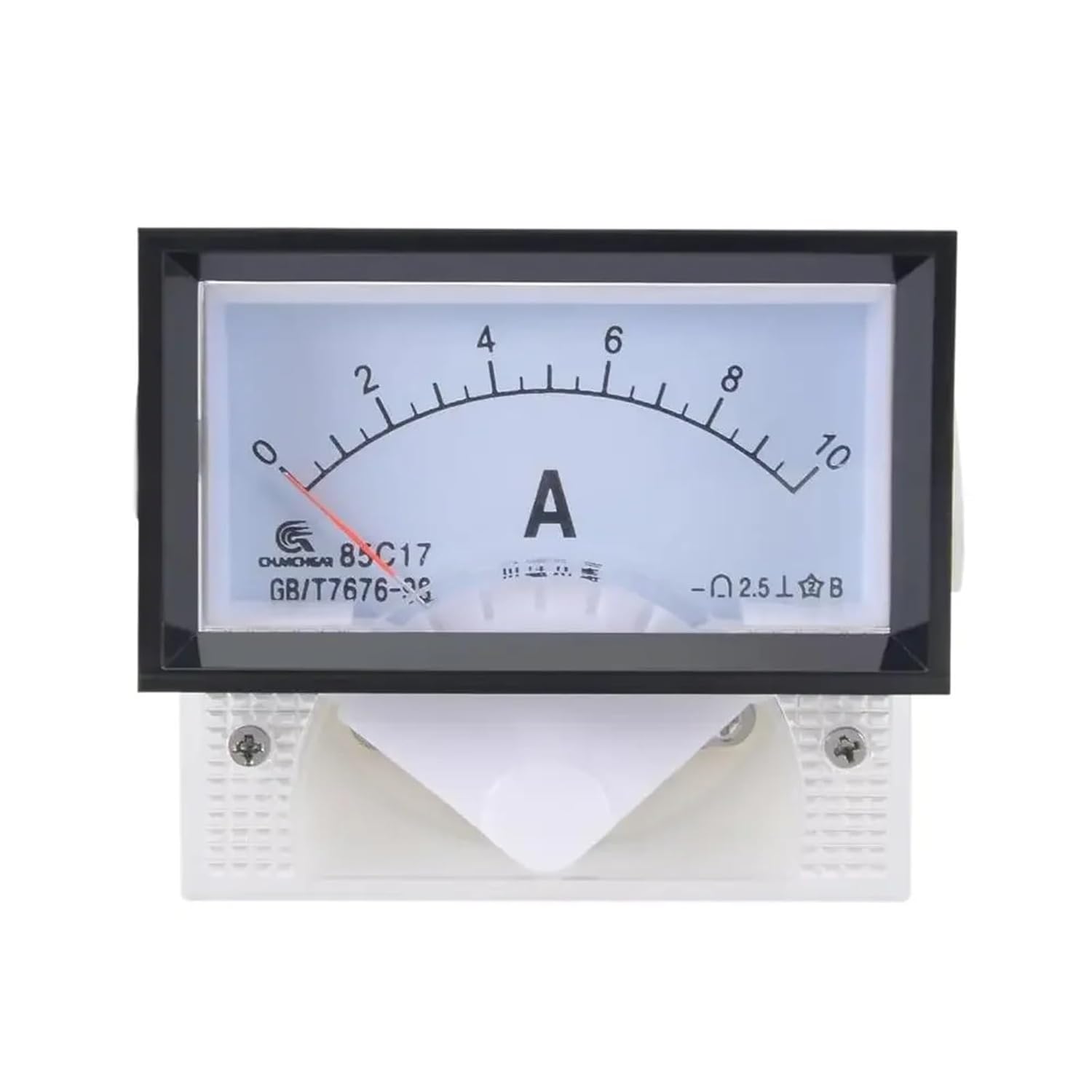 85C17 Analog Current Panel Meter DC1A2A3A5A10A20A 15A 30A50A 100A Ammeter for Circuit Testing Ampere Tester Gauge(2A)