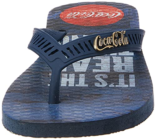 Sandália Real Pack, Coca-Cola, Masculino, Marinho/Marinho, 42