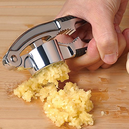 Espremedor de alho homozy espremedor de gengibre espremedor de espremedor de alho – preto, conforme