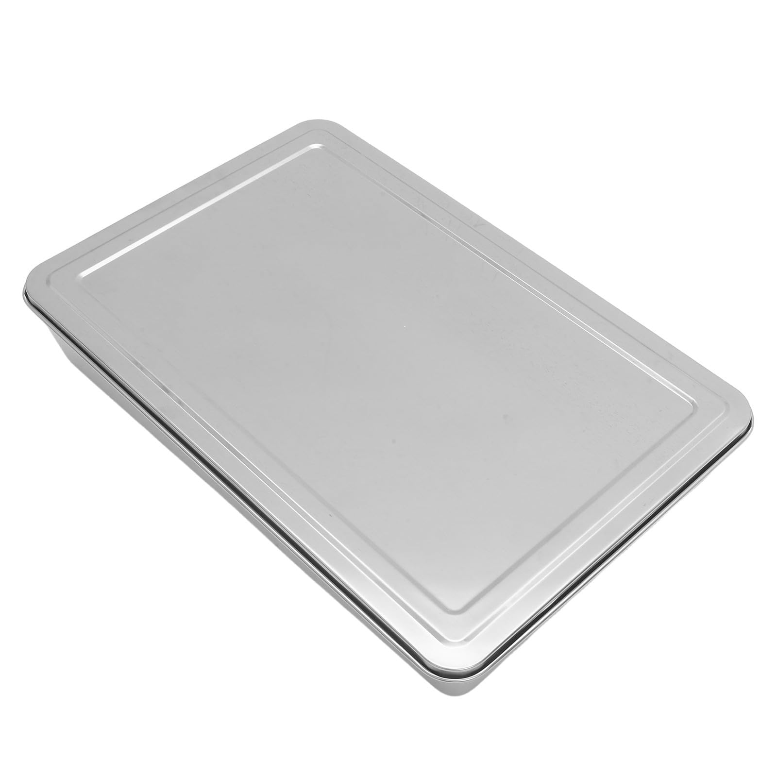 PRETYZOOM Organizador de Condimentos de Acero Inoxidable 8 Compartimentos Extraíbles y Tapa, Caja para Almacenamiento de Especias en Encimera de Cocina Moderna y Elegante