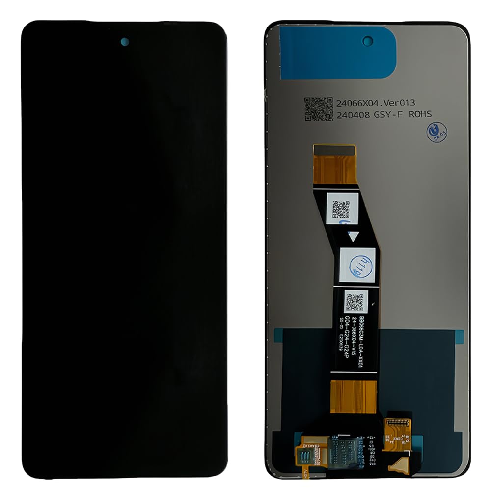 Schermo LCD + Touch Screen Per Motorola Moto G24 (XT2423/XT2425) Con Kit Attrezzi