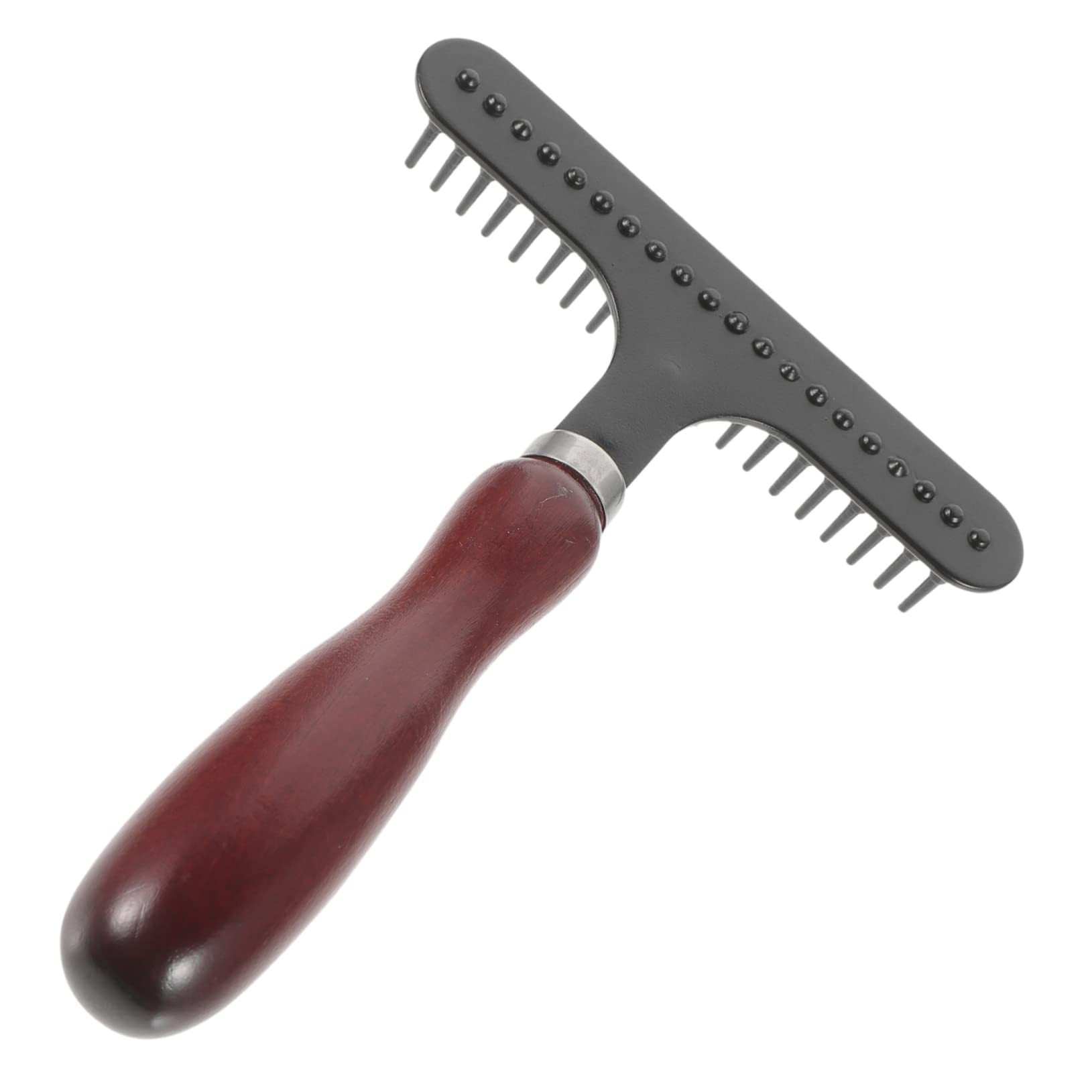 BESPORTBLE Grooming Pet Hair Brush for Dogs Cats Lint Remover for Pet Hair Removal Comfortable Handle Knot Comb