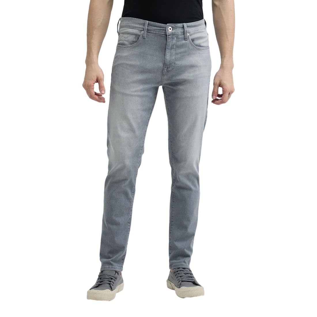 flying machine Men's Slim Tapered Fit Jeans| Solid | Mid Rise | Stretchable | Jeans for Man-picture-15