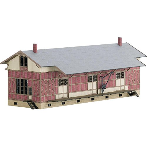Preisvergleich Produktbild Trix 66383 - Bausatz Fachwerk-Güterschuppen Sulzdorf, Trix H0
