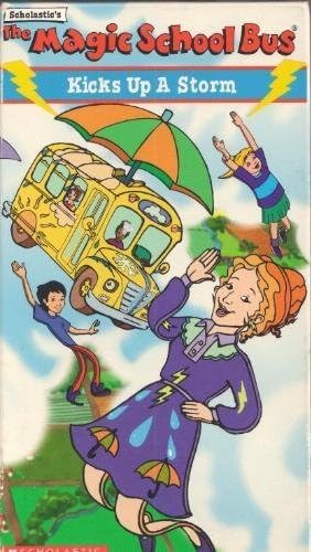 Magic School Bus: Kicks Up a Storm VHS