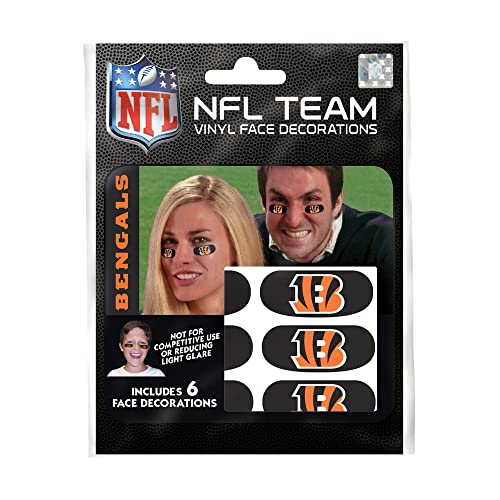 The Party Animal NFL Cincinnati Bengals Eye Black Stickers