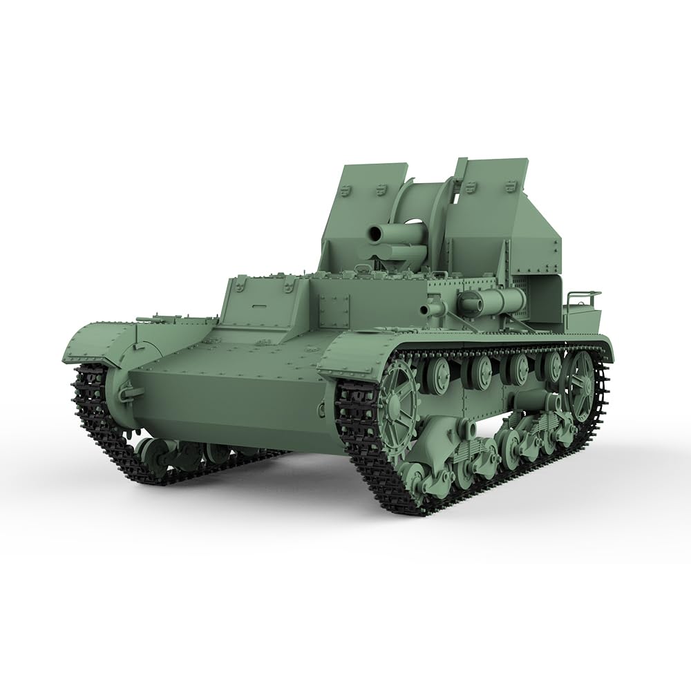 MRY-SFW SS16629 1/16 zestaw do budowy modelu wojskowego, radziecka artyleria samobieżna SU-5-2