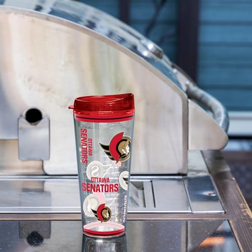 Gobelet Ottawa Senators robuste en Tritan double paroi incassable 591 ml