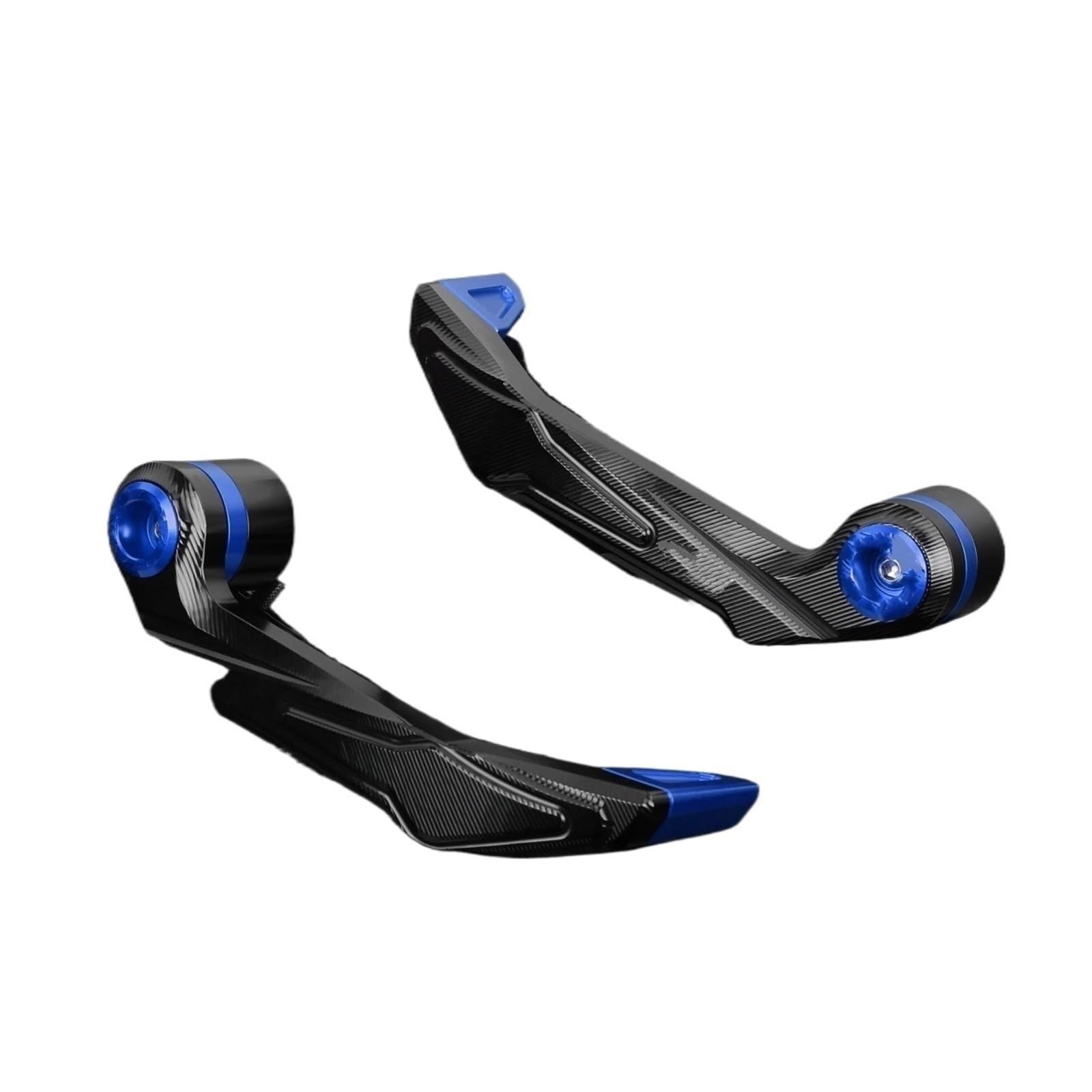 Reokip Blue Motorcycle Thick Aluminum Grips Guard Brake Clutch Levers Guard For Z125 Z250 Z250sl Z300 Z400 Z650 Z750 Z800 (Blue)