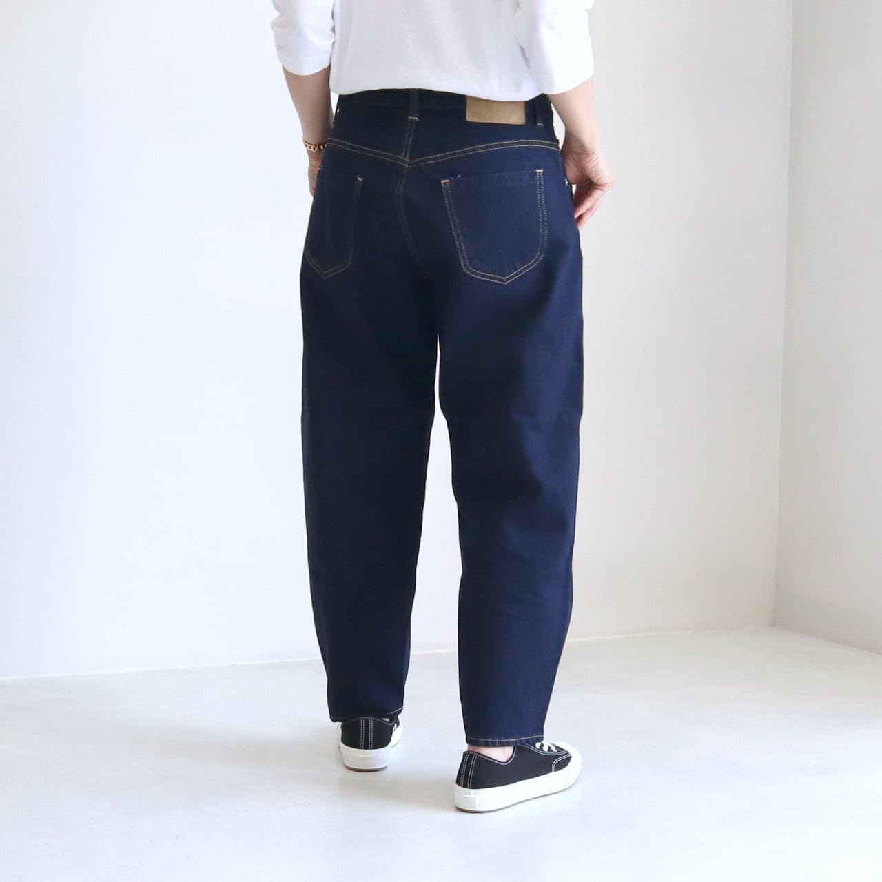 サザンカバイツリーズ　Loose Tapered Denim AN106 ONE サザンカバイツリーズ sasanqua by trees デニム パンツ AN
