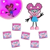 Glo Pals x Sesame Street Abby Cadabby Water-Activated Bath Toy with 6 Reusable Light-Up Cubes for Sensory Play
