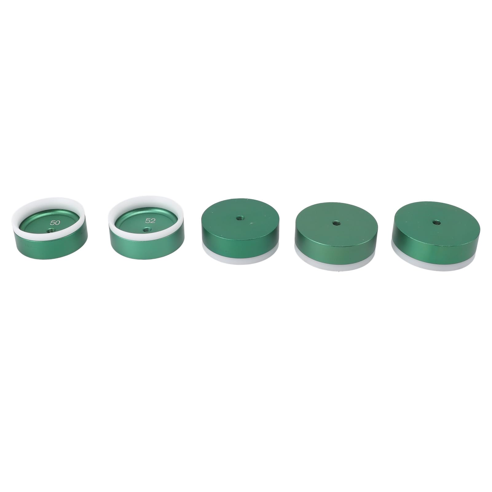 Naroote Kit de Troqueles de Prensa de Reloj Duradero de 20 Piezas para Reparación y Mantenimiento de Relojes Hecho de Metal y ABS 20-58mm
