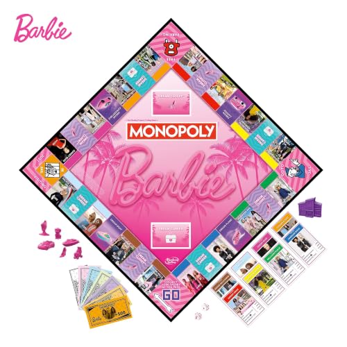 Barbie Monopoly Box Game miniatura 2