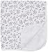 Little Me Baby Girls' Bird Toile Blanket, White Print, One Size