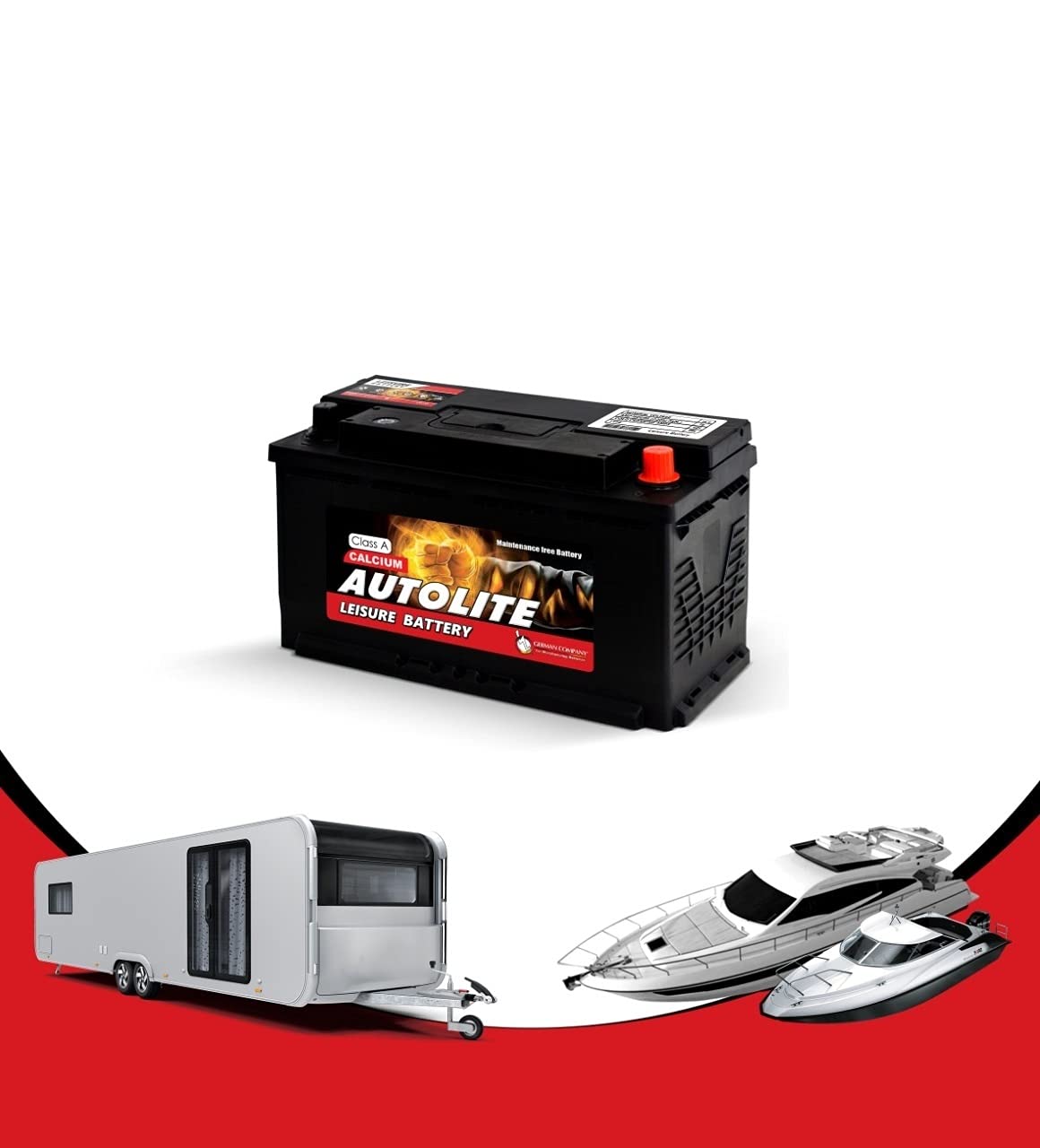 120AH 12V LEISURE BATTERY FOR CARAVAN CAMPERVAN MOTORHOME DEEP CYCLE Buy Online in UAE at