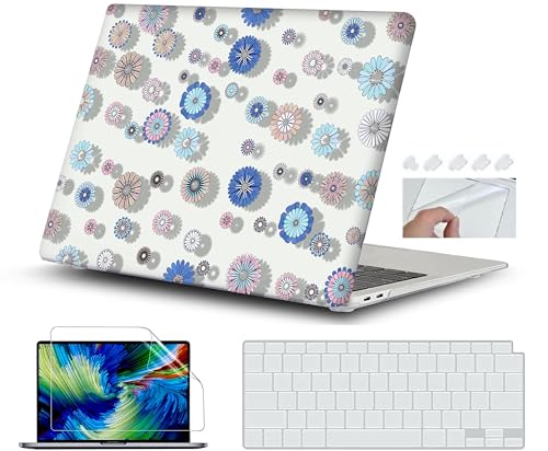 Image of Case Compatible with MacBook Pro 13 inch Case 2024 2023-2016 M1 M2 A2338 A2289 A2251 A2159 A1706 A1989 Plastic Hard Shell Case Cover (Design07)