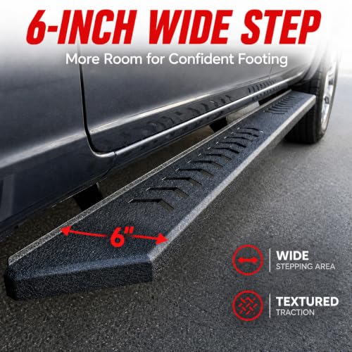 Image of Running Boards Side Steps Fit for Ford Ranger SuperCrew Cab 2019-2026