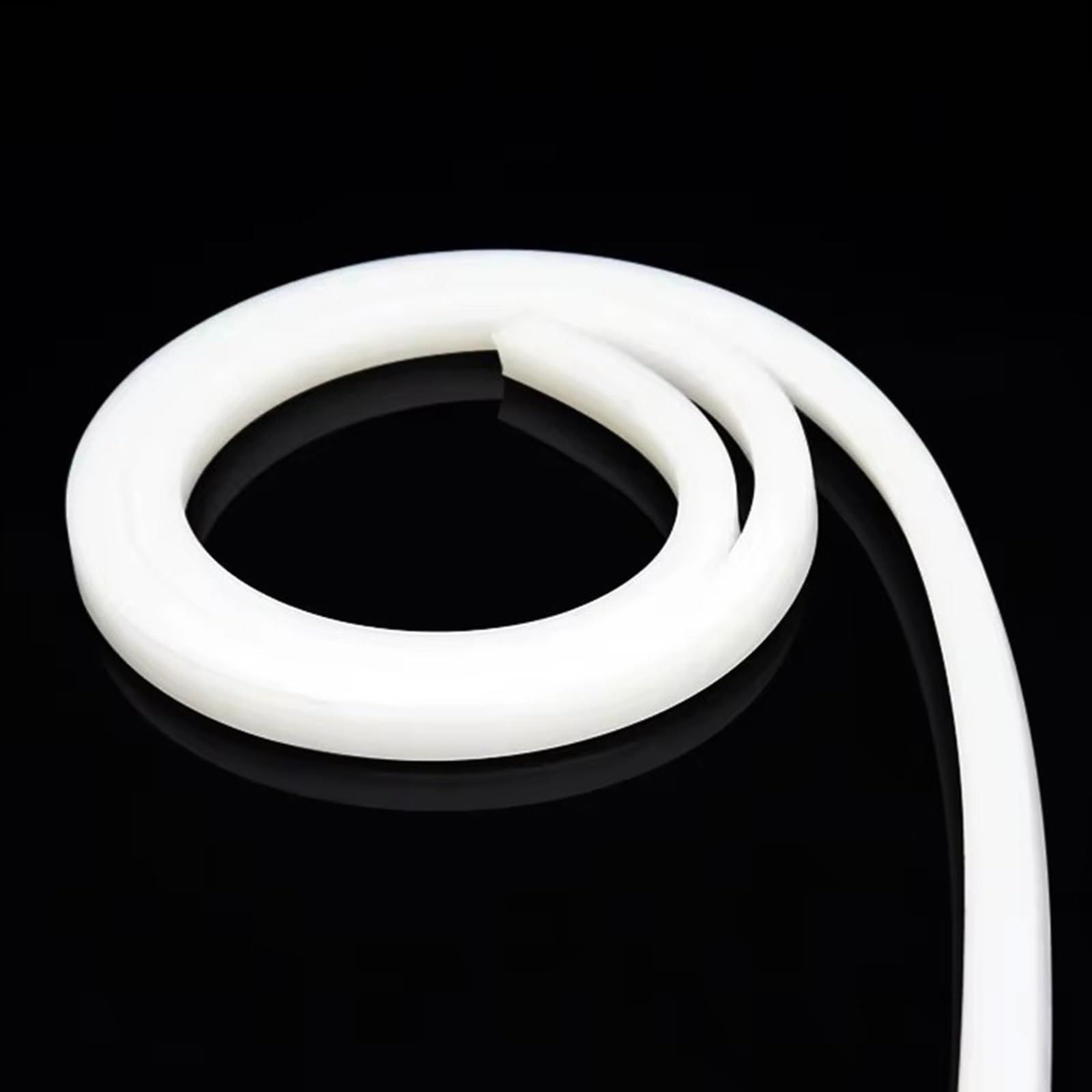 Solidna uszczelka z gumy silikonowej odporna na wysokie temperatury 1M, 5 mm x 5 mm / 10 mm / 15 mm / 20 mm / 30 mm (20 x 30 mm)