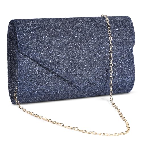 Image of UBORSE Evening Bag Lace Clutch Purse for Women Formal Elegant Envelope Wedding Party Cocktail Crossbody Shoulder Bag
