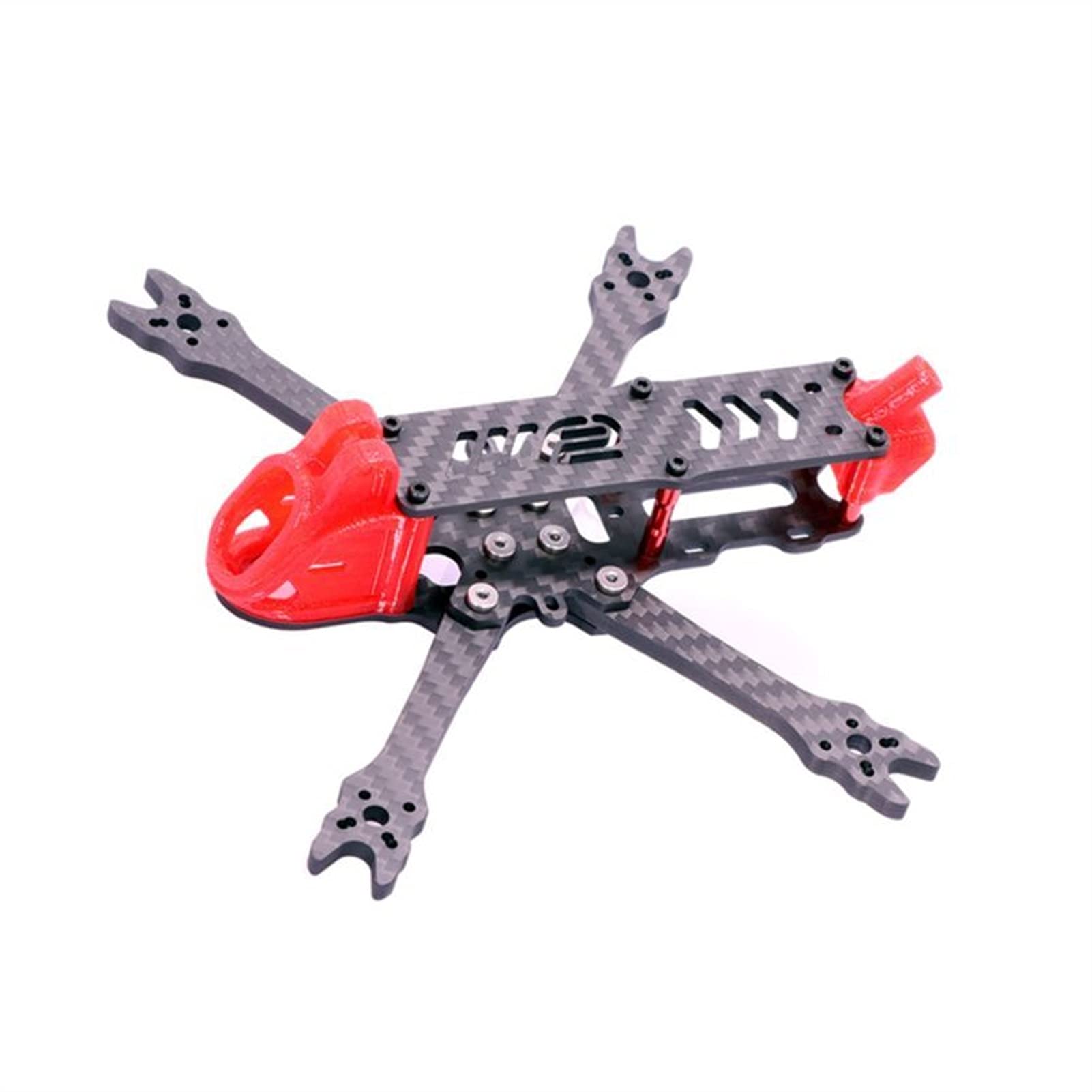 dla AlfaRC Mikro 140mm 3 cale 175mm 4 cale Zestaw ramek FPV Wsparcie dla CADDX Vista 1106 1204 1306 1408 1507 Silnik bezszczotkowy do FPV Racing Drone Quadcopter Rack Akcesoria Części