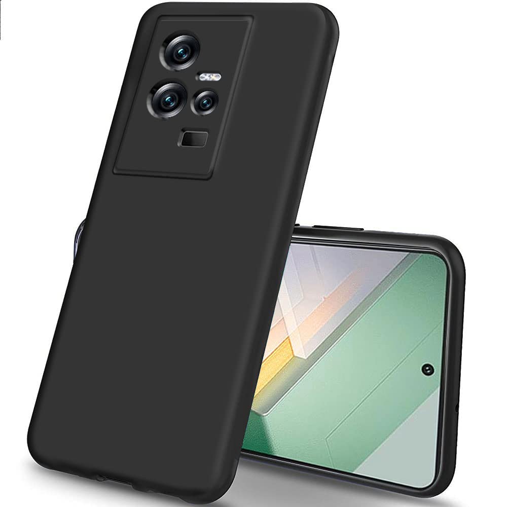 TheGiftKart Sleek Back Cover Case for iQOO 11 5G | Slim Fit Protective Design | Ultra Matte Finish | Camera Protection Bump | Soft Silicon Back Cover Case for iQOO 11 5G (TPU | Black) (B0BS632N3X) Amazon Price History, Amazon Price Tracker