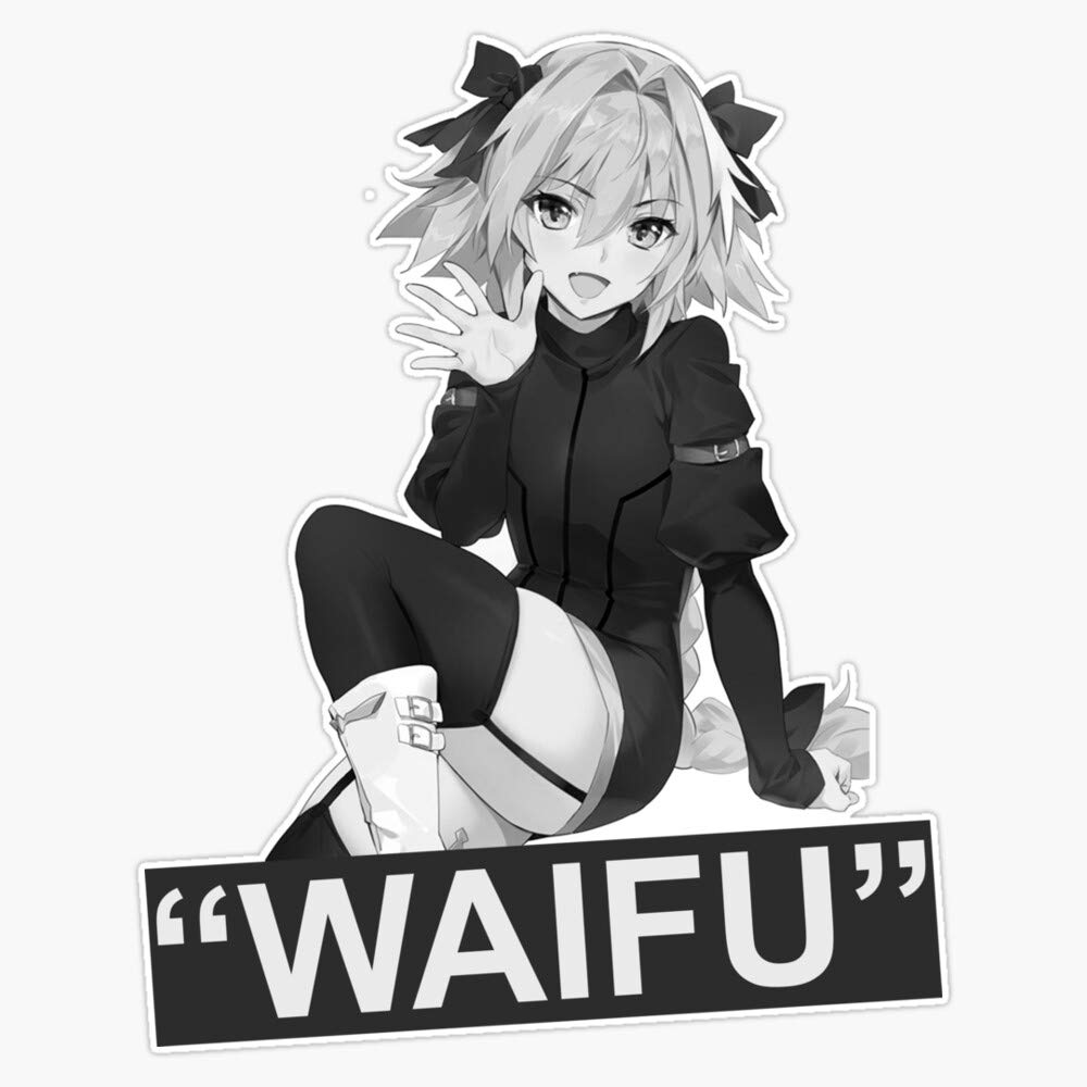 TCT Trading Fate Astolfo Waifu Sticker Vinyl Stickers Waterproof Decal Car, Laptop, Bumper Stickers 5