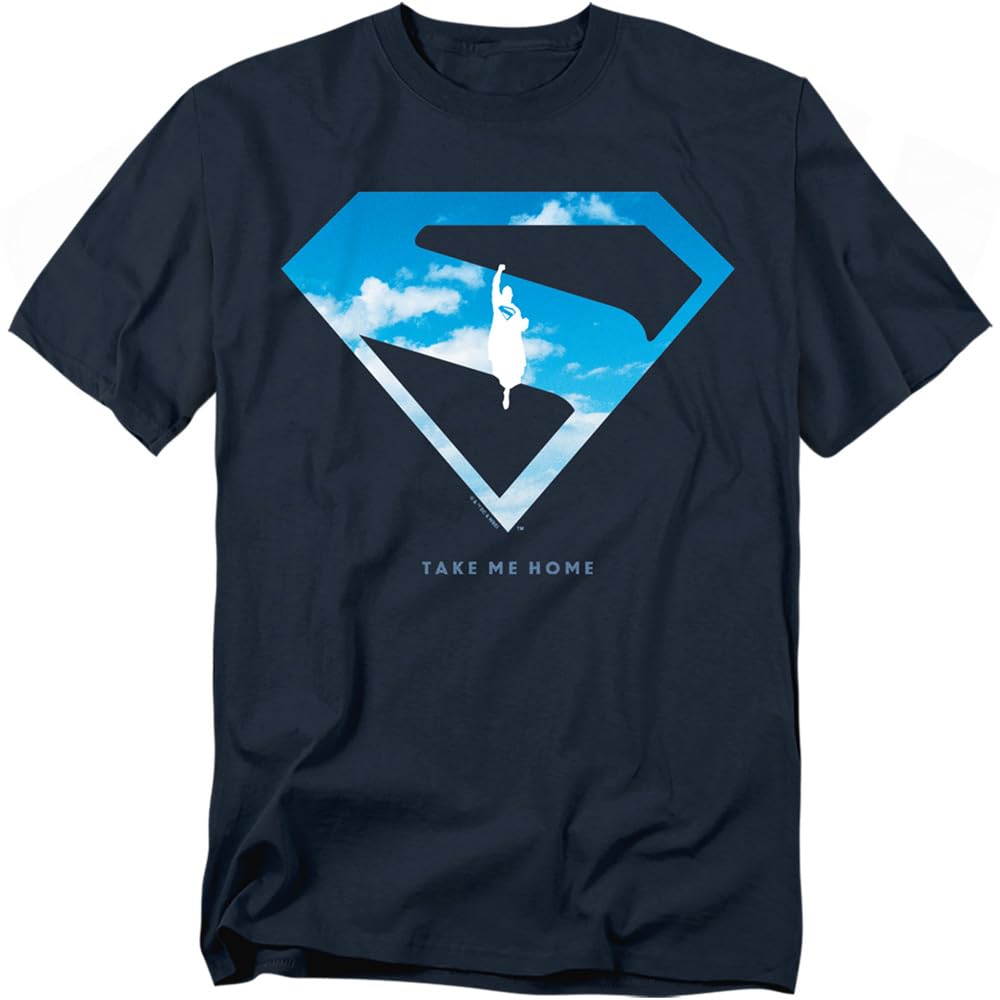 Popfunk Superman 2025 Movie Cloud Shield Unisex Adult T Shirt