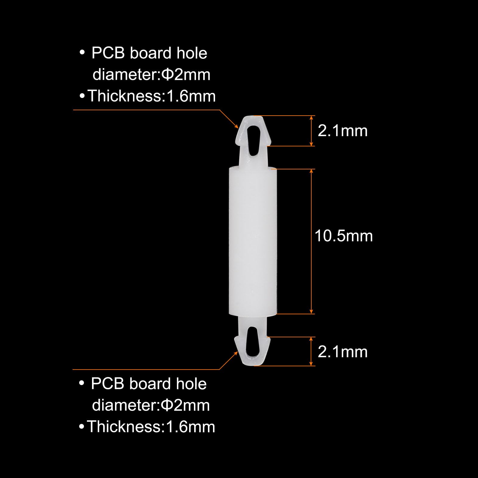 PATIKIL 200PCS PCB Board Isolation Column - Image 2