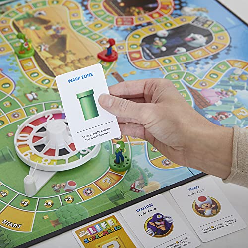 Hasbro Gaming The Game of Life: Super Mario Edition Board Game for Kids Ages 8 and Up, Play Minigames, Collect Stars, Battle Bowser - image 8