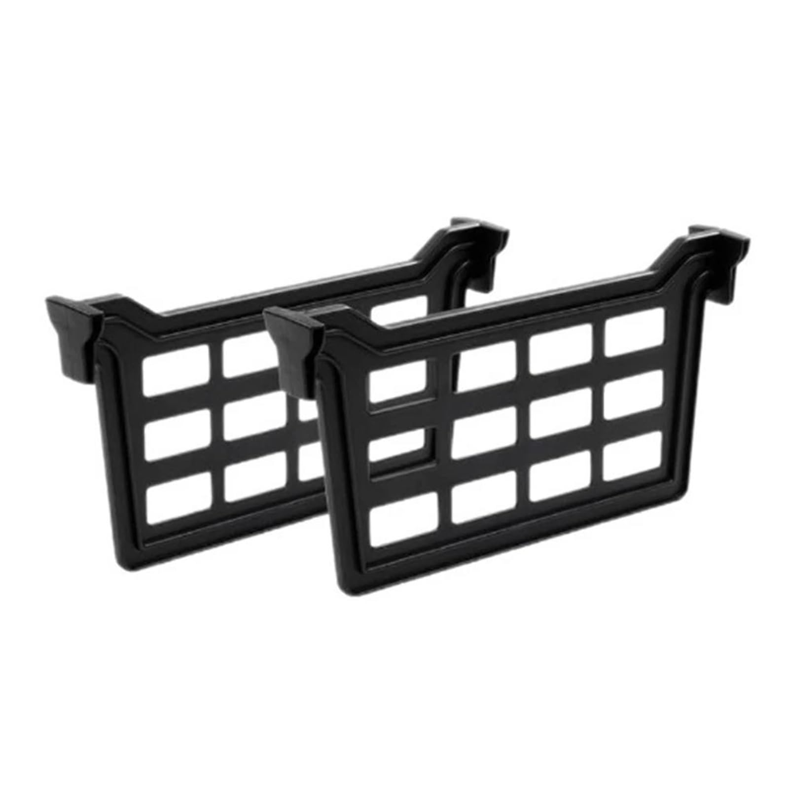 OUSDUO Rear Under Seat Storage Dividers Organizer For Ford For Maverick 2022 2023 2024 2025 Designed For Stability And Organization Interior Decal Trim