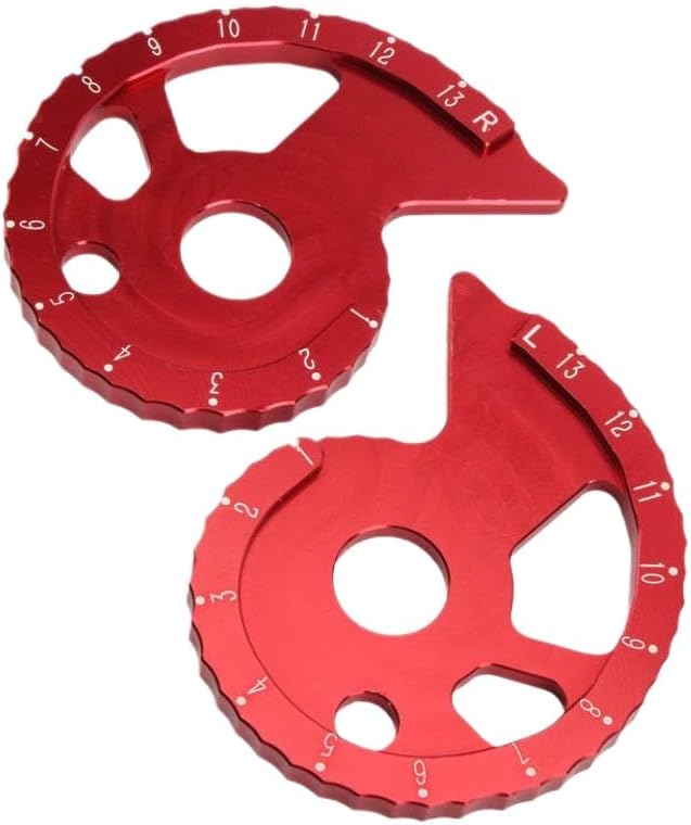 Motorcycle Chain Adjuster Compatible With TTR TW XTZ WR DT 200 225 250 600 125RE 125R 225E 250R 250Z 600E(black)